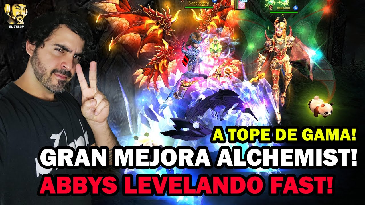 GRAN MEJORA DE MI ALCHEMIST Y ELFA EN ABBYS CON TODO!💯l Mu online S20.1.3