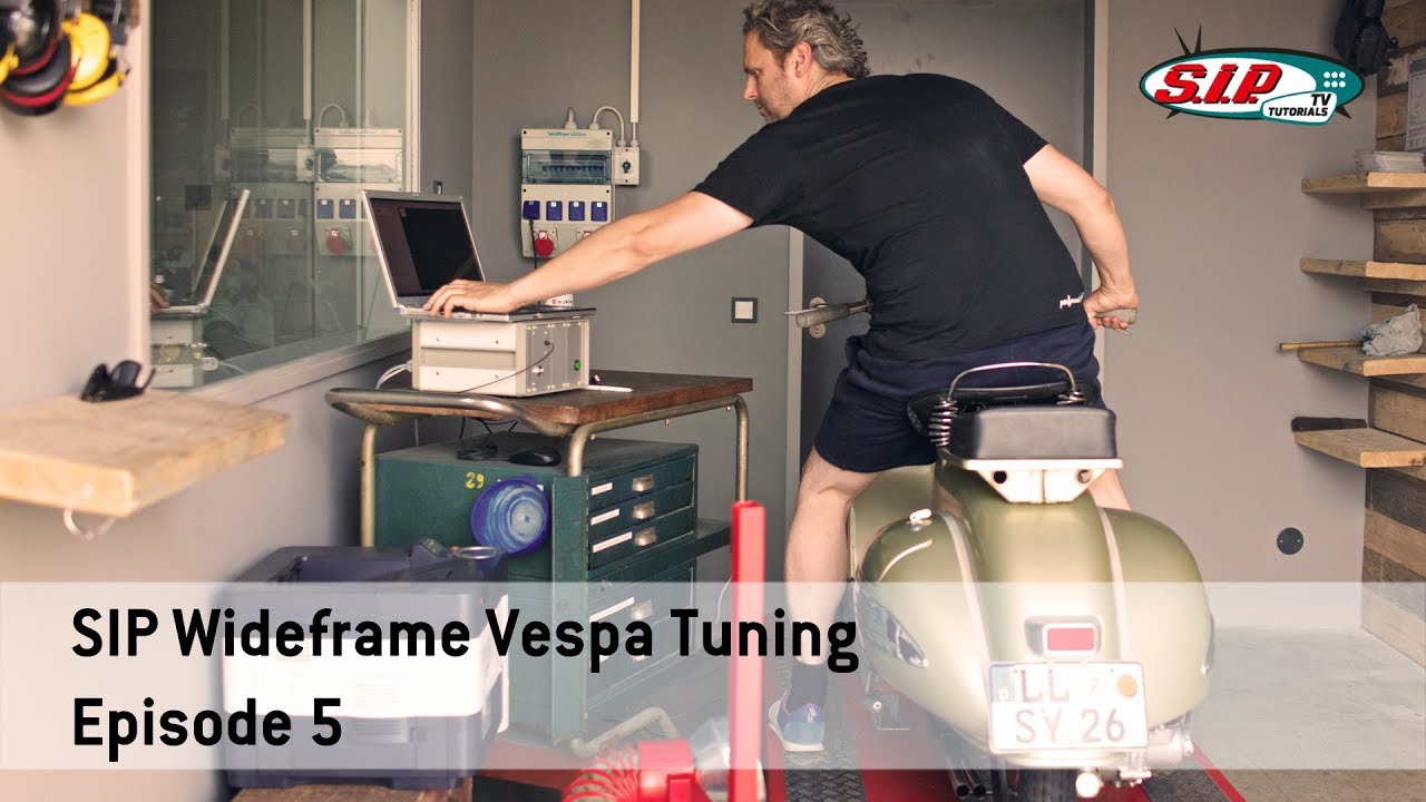 Vespa Wideframe Tuning by SIP - Episode 5