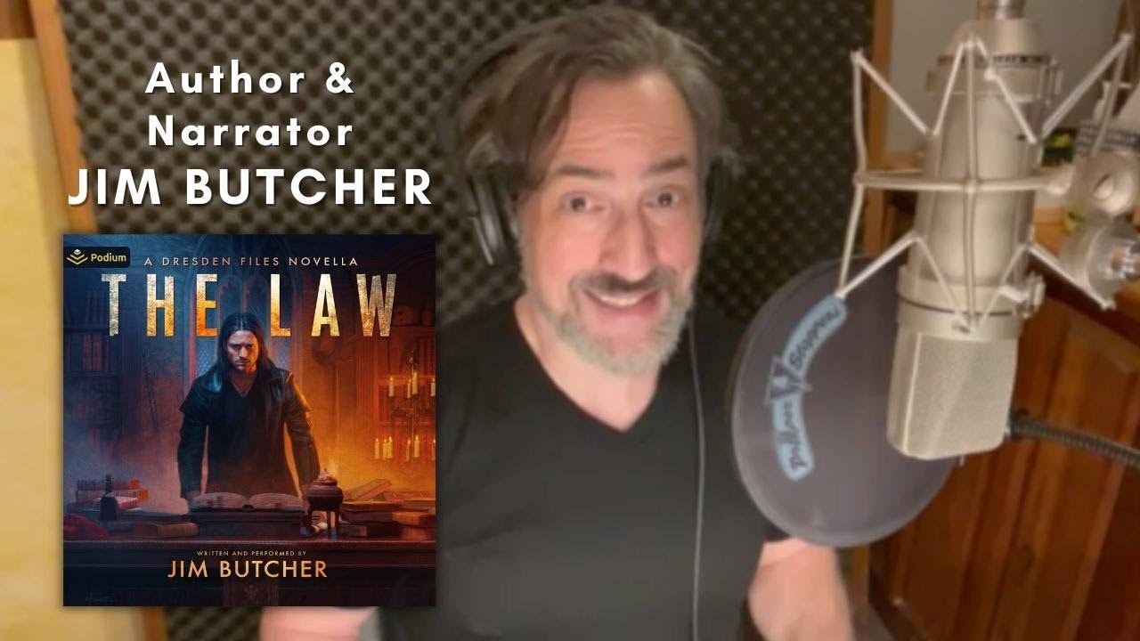 Behind the Mic: Author Jim Butcher on narrating THE LAW
