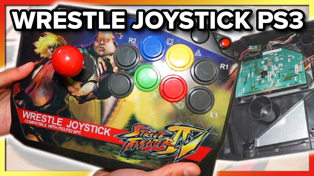 Wrestle Joystick PS3 | A weird Hori knockoff fightstick!