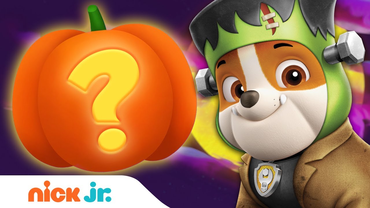 Pumpkin Carving Halloween Fun #6 🎃 w/ PAW Patrol, Blaze & Santiago of the Seas! | Nick Jr.