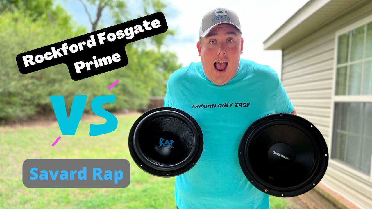 Rockford Fosgate Prime R2 12 vs Savard Rap 12!! Budget Subwoofer Elite 8