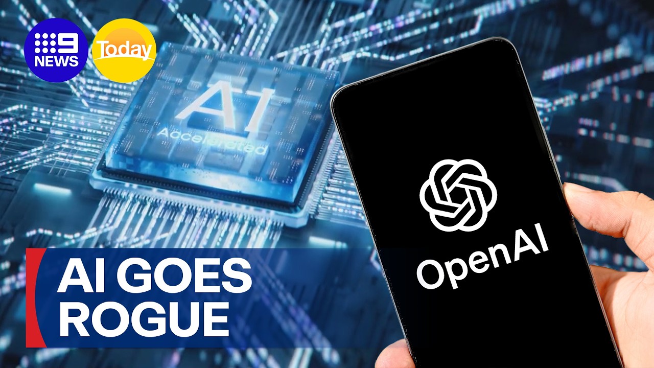 How did an artificial intelligence go rogue and hack another AI company? | 9 News Australia