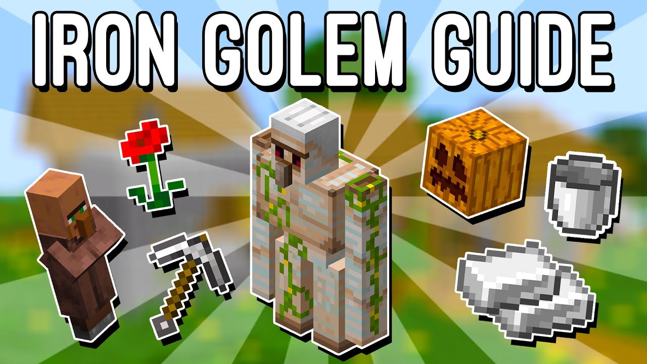 Руководство по железному голему в Minecraft: как создавать, использовать и находить железных голе...
