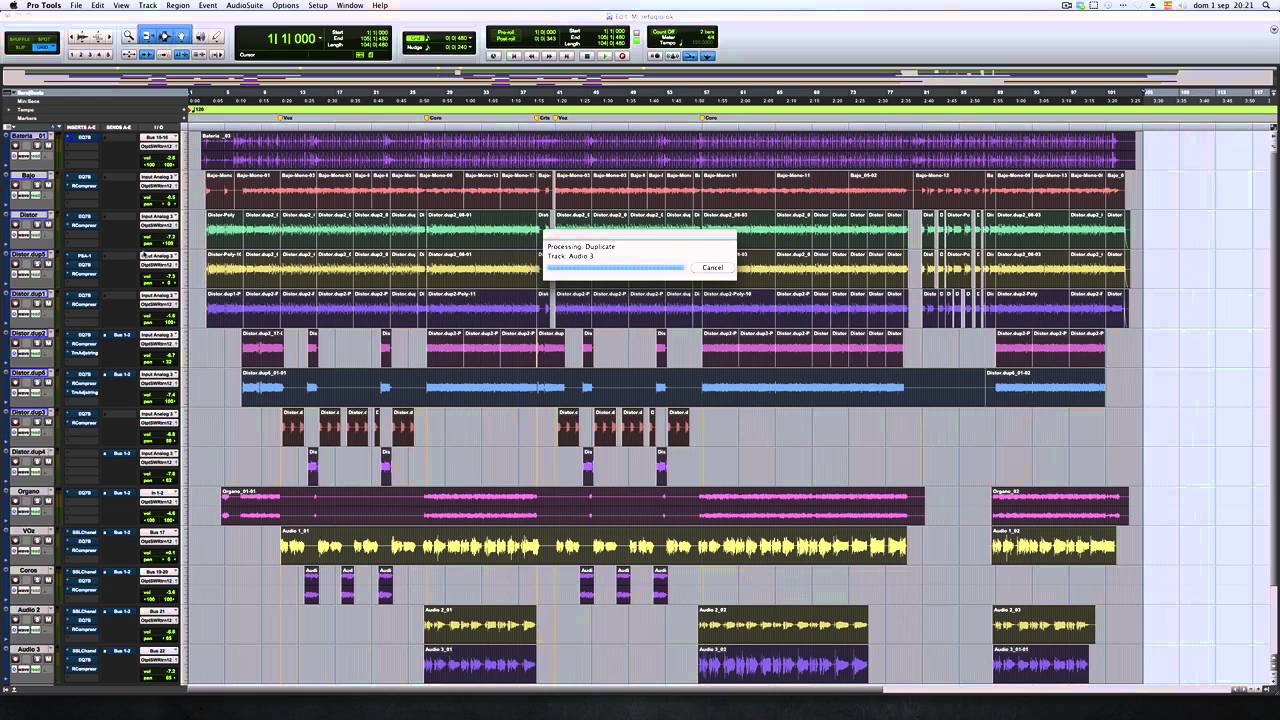 Exportar Audios de Pro tools correctamente.