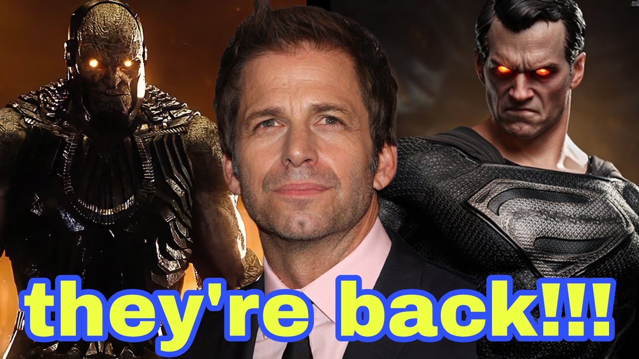 Zack Snyder's return to DC. James Gunn is out!