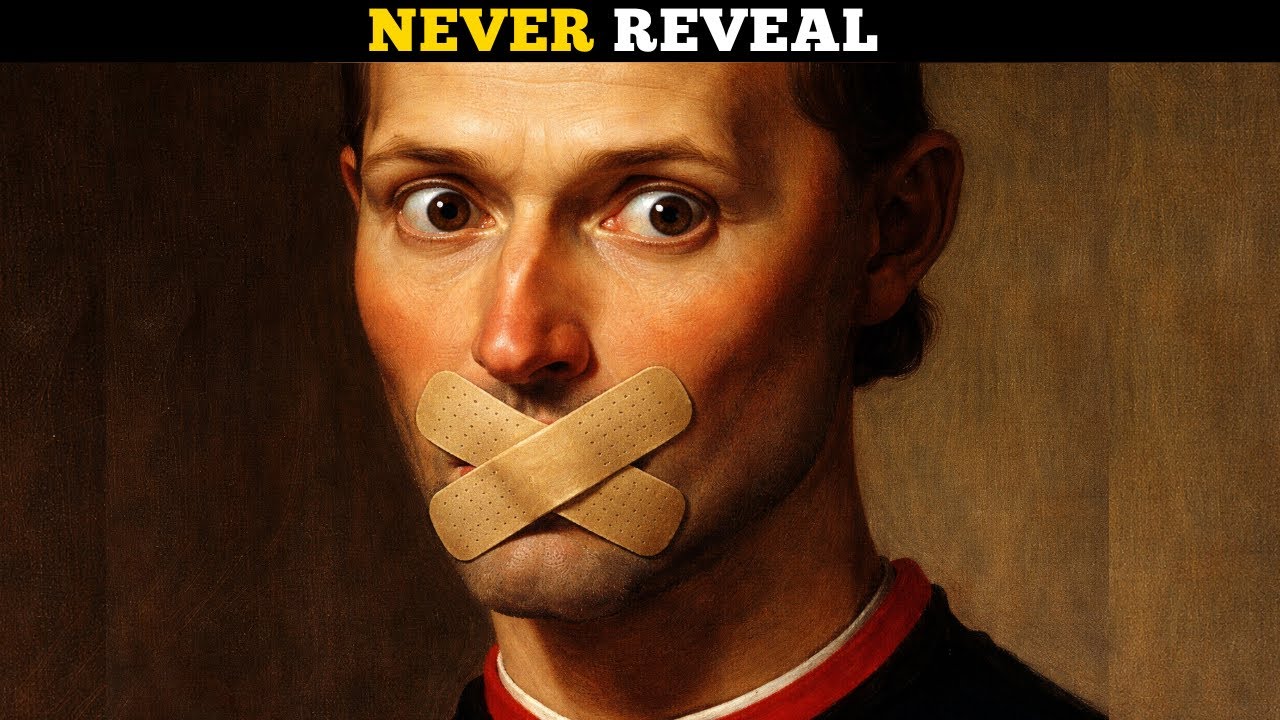 Machiavelli : Things You Must Never Reveal About Yourself (Dark Psychology)