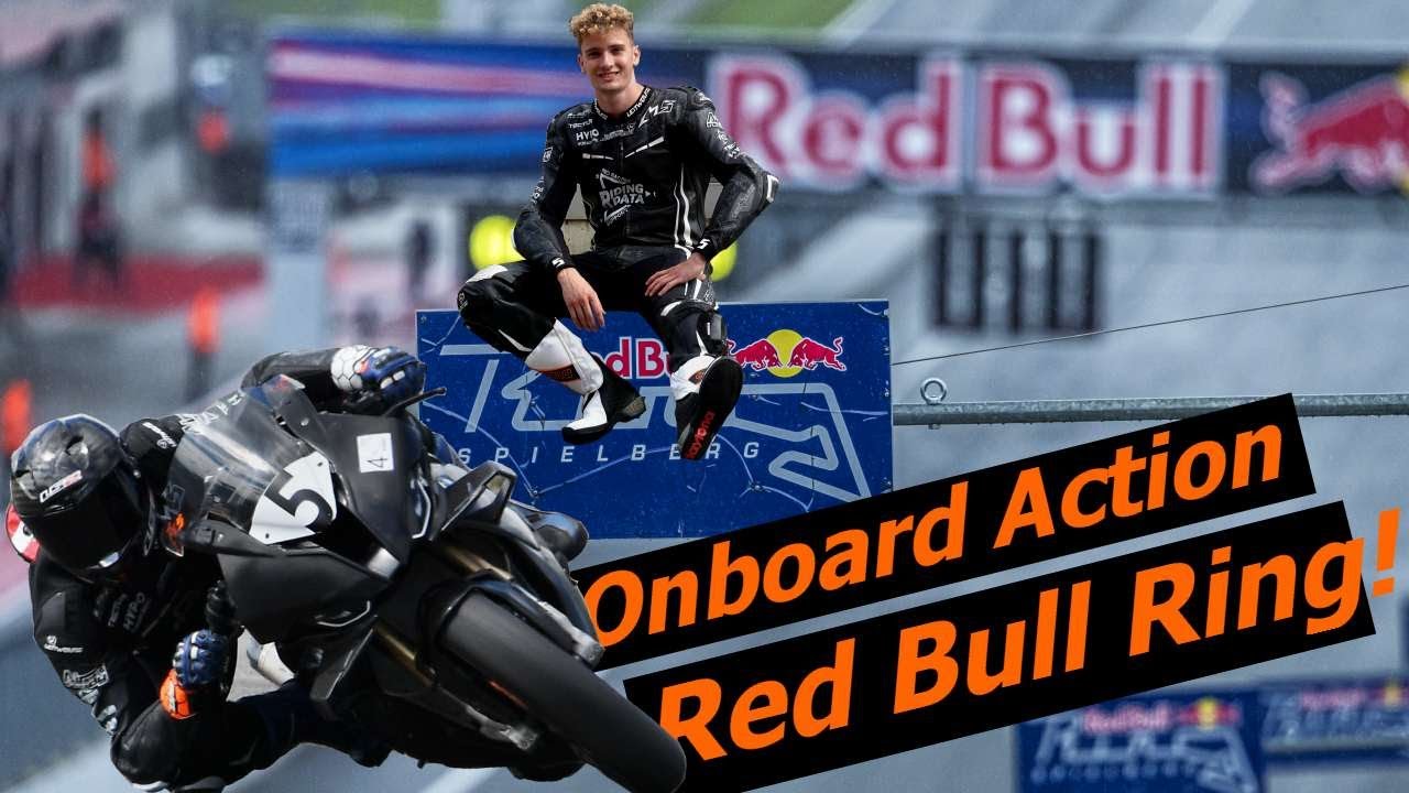 Motorcycle Onboard ACTION from Red Bull Ring, chasing my teammate Kamil Krzemien
