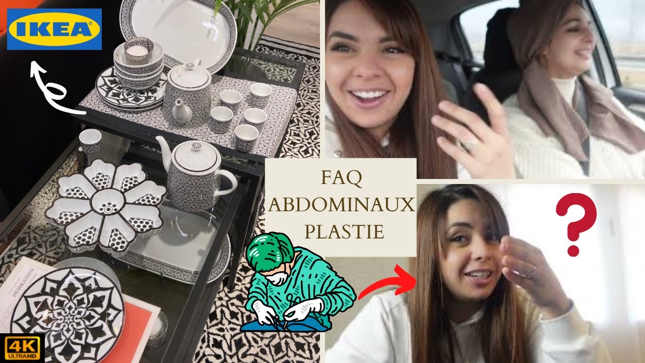 VLOG 33 : FAQ ABDOMINOPLASTIE ❓ / HALL IKEA Belles Trouvailles !😍