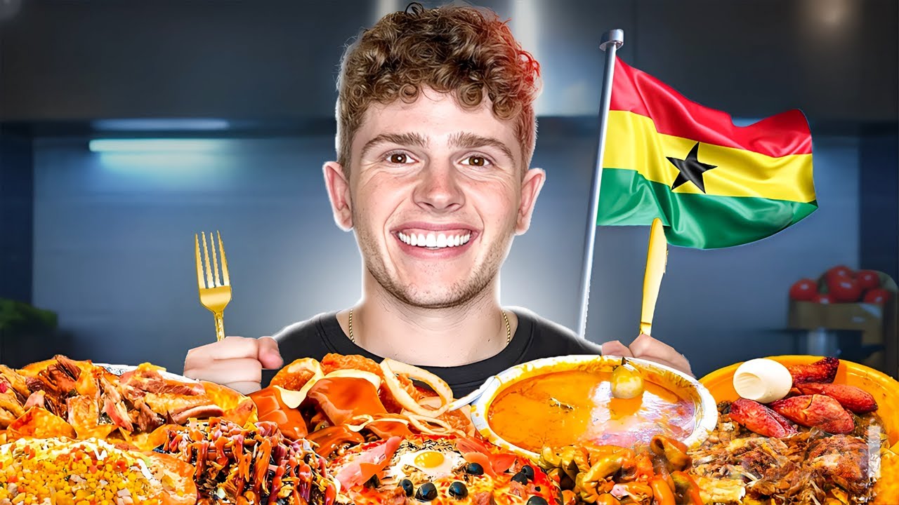 Eating Food From Ghana For The First Time!