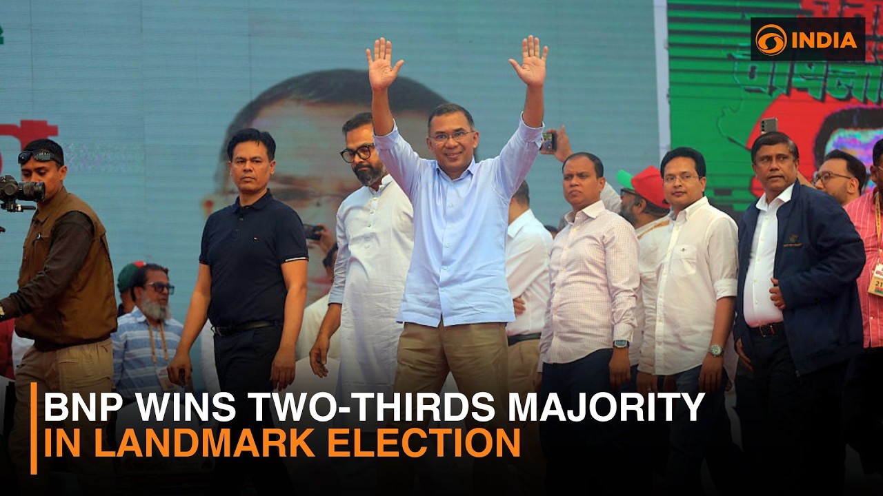 BNP wins two-thirds majority in landmark election