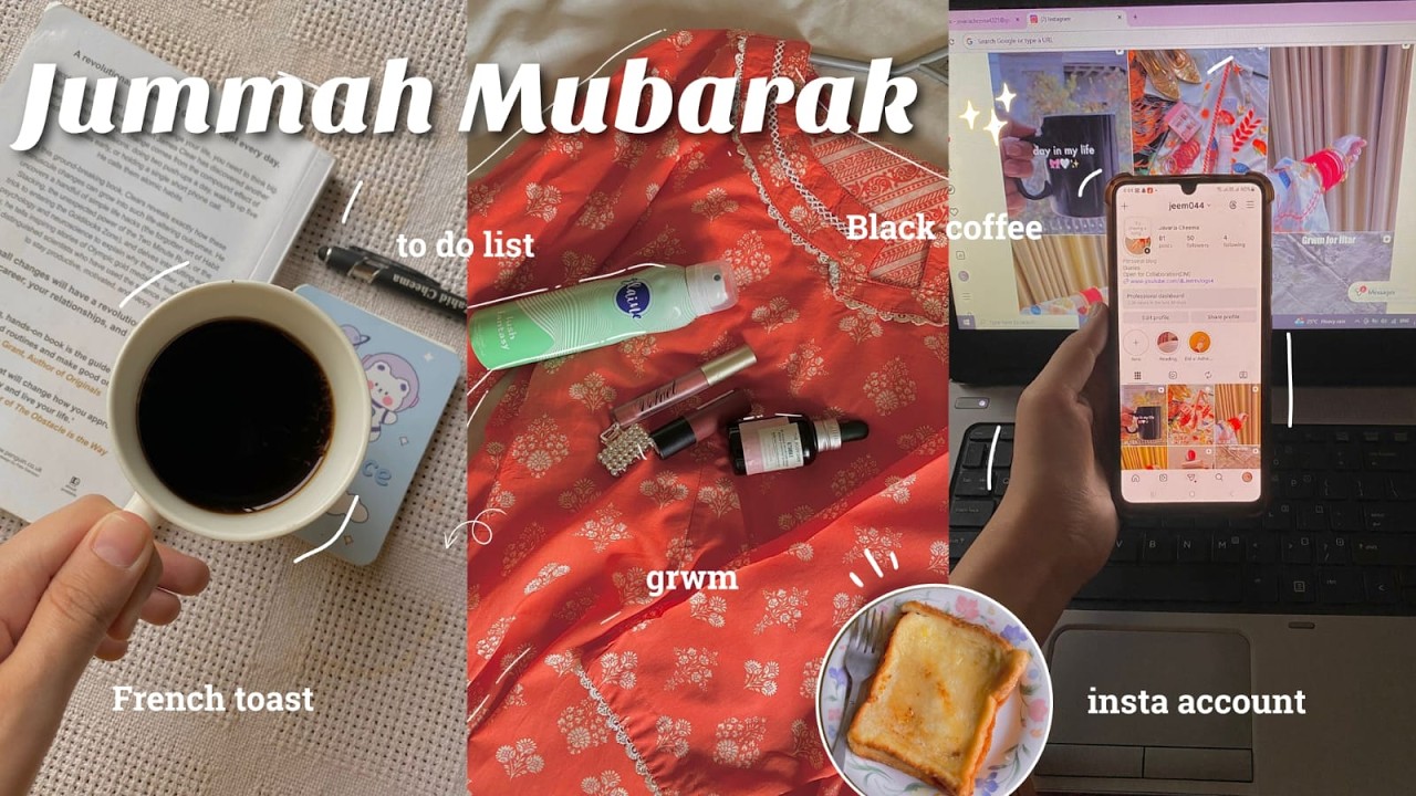 Jummah Mubarak Vlog | day in my life ♡