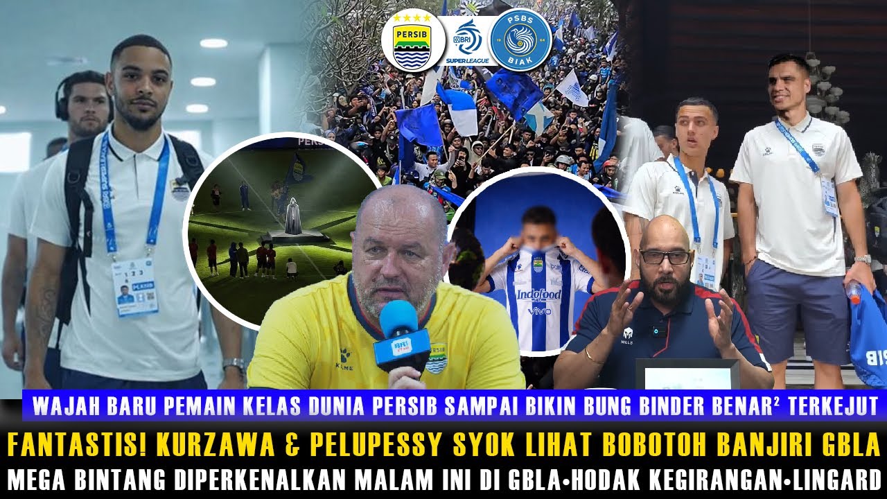 🔵AKHIRNYA MUNCUL UNTUK PERTAMA KALINYA😱KURZAWA & PELUPESSY DIBUAT TAKJUB JELANG PERSIB VS PSBS🔥HODAK