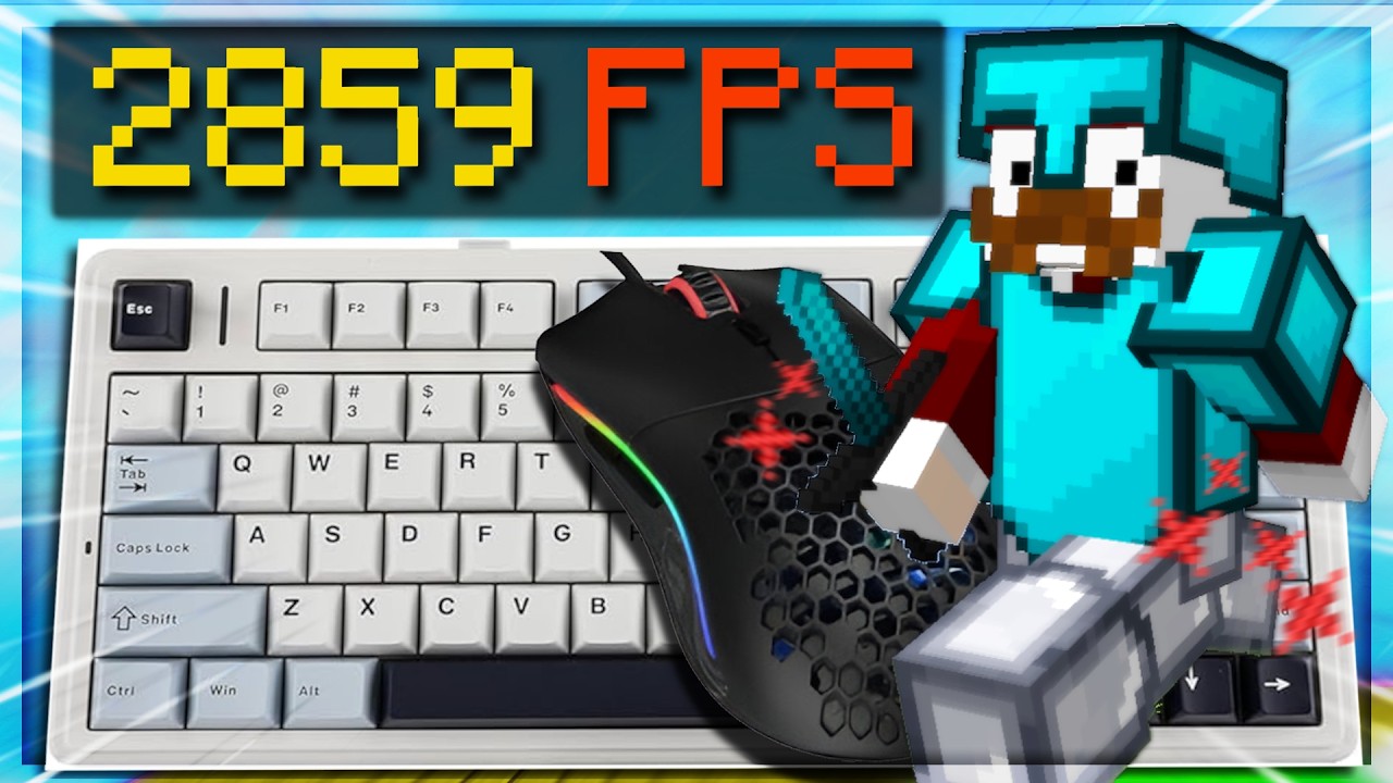 (Breezily Bridging) Crisp Bedwars ASMR Keyboard & Mouse Sounds | Hypixel Bedwars