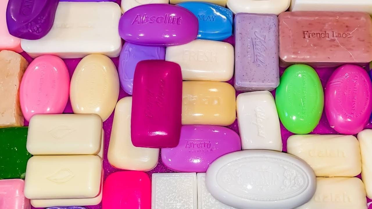 ASMR SOAP UNPACKING / Leisurely Unpacking Soap / ASMR soap opening no talking no music