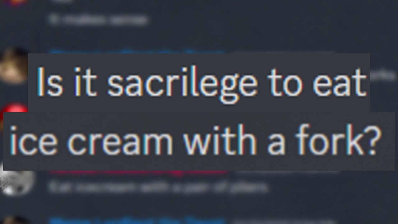 I Made A Video of This Discord Conversation