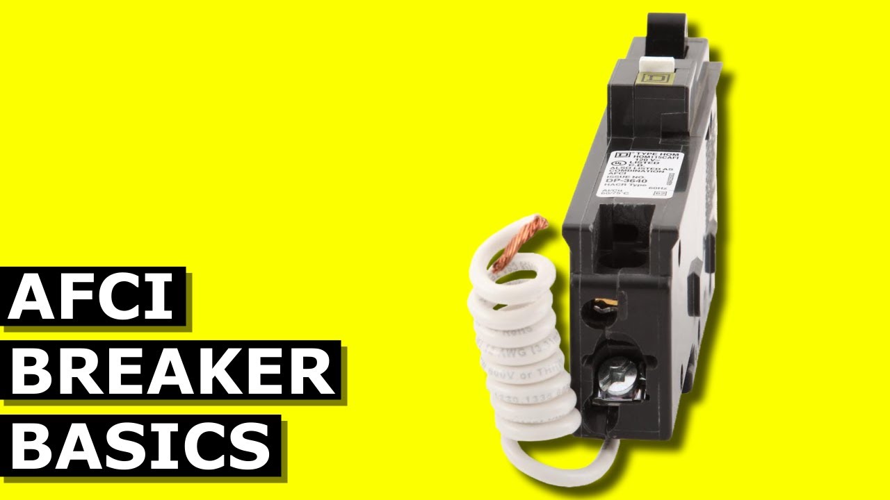 AFCI Breaker Basics - Arc Fault Circuit Interrupter how they work