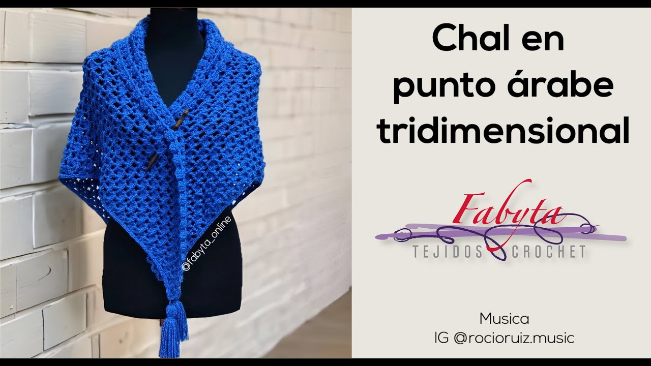 Chal en punto arabe tridimensional, un punto 3d mucho mas facil de lo que parece