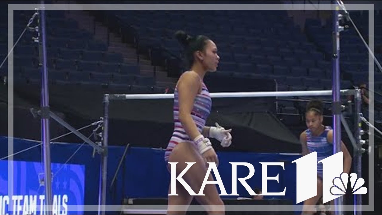 Practice begins for women gymnasts at Target Center