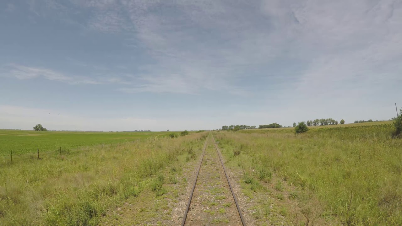 Iriarte a Junin (CIRCULACIÓN FERROVIARIA)