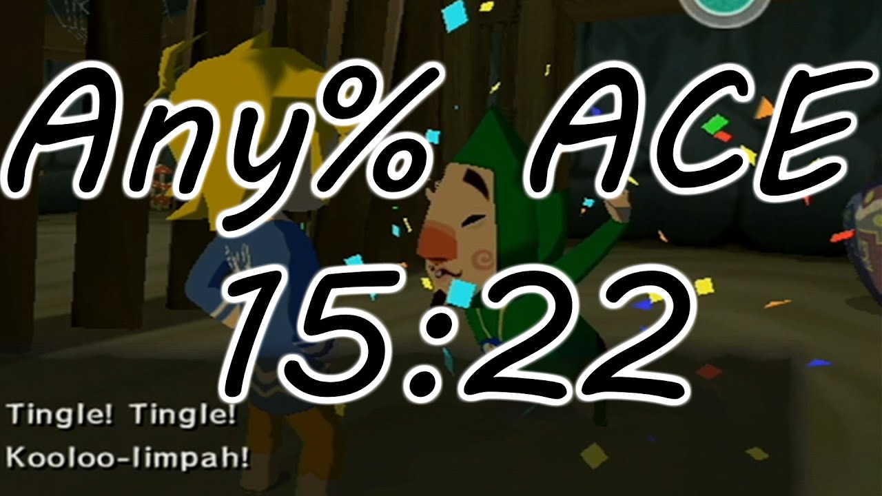 The Wind Waker Any% Speedrun in 15:22 (see description)
