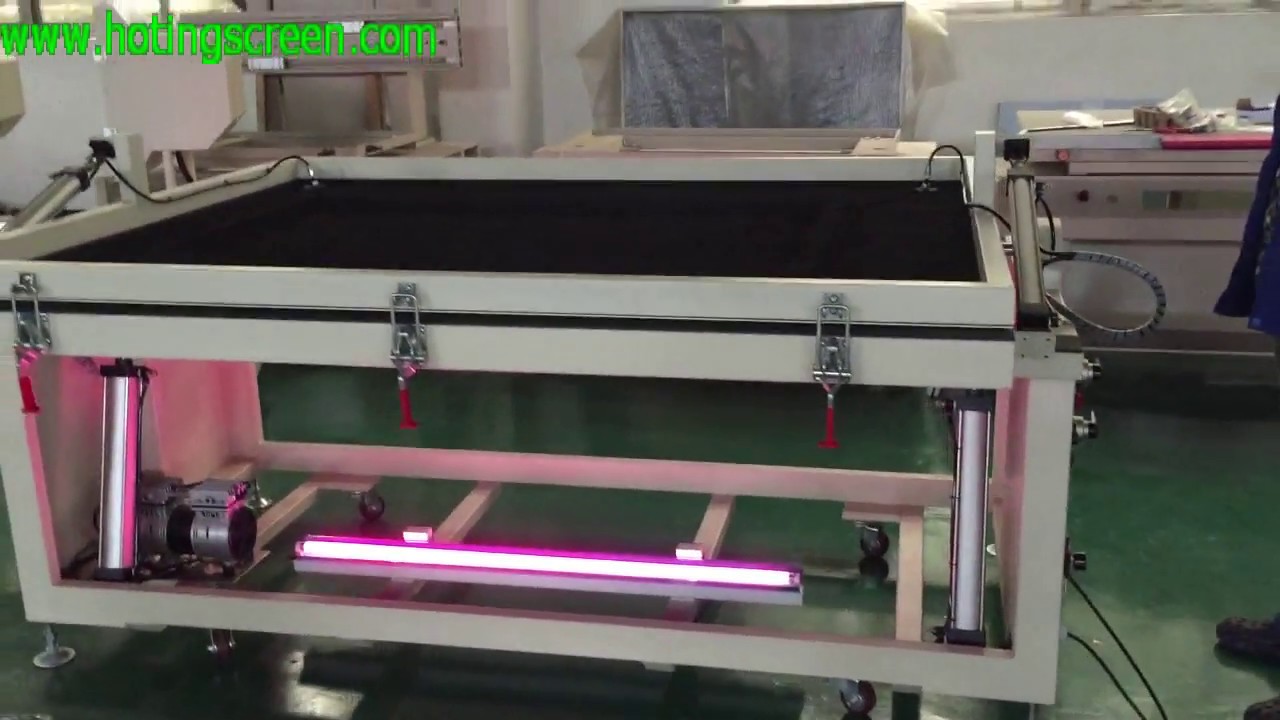 Large size vertical screen printing exposure machine, screen copy unit, screen expose equipment