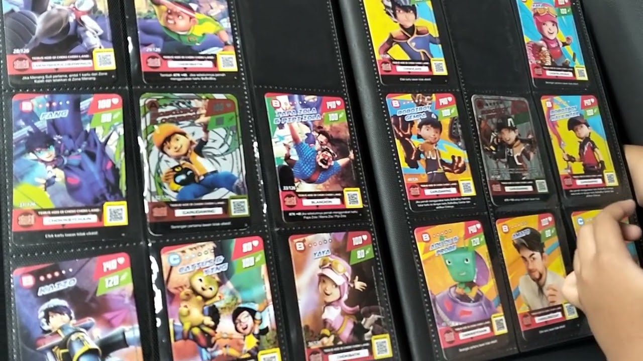 KOLEKSI KARTU BOBOIBOY