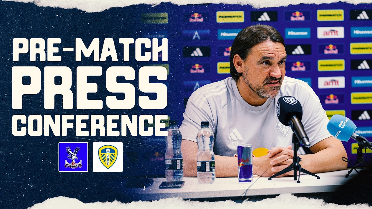 Daniel Farke press conference | Crystal Palace v Leeds United | Premier League