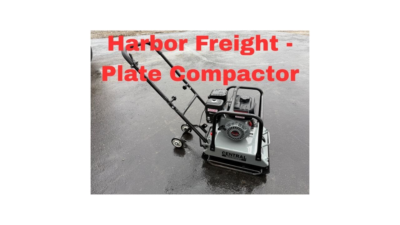 Harbor Freight - Central Machinery - Plate Compactor