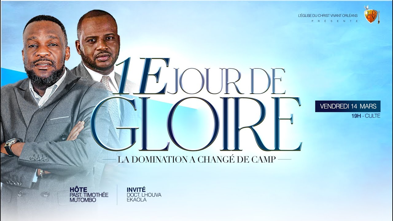 1E JOUR DE GLOIRE - LA DOMINATION A CHANGÉ DE CAMP - DOCTEUR LHOUVA EKAOLA