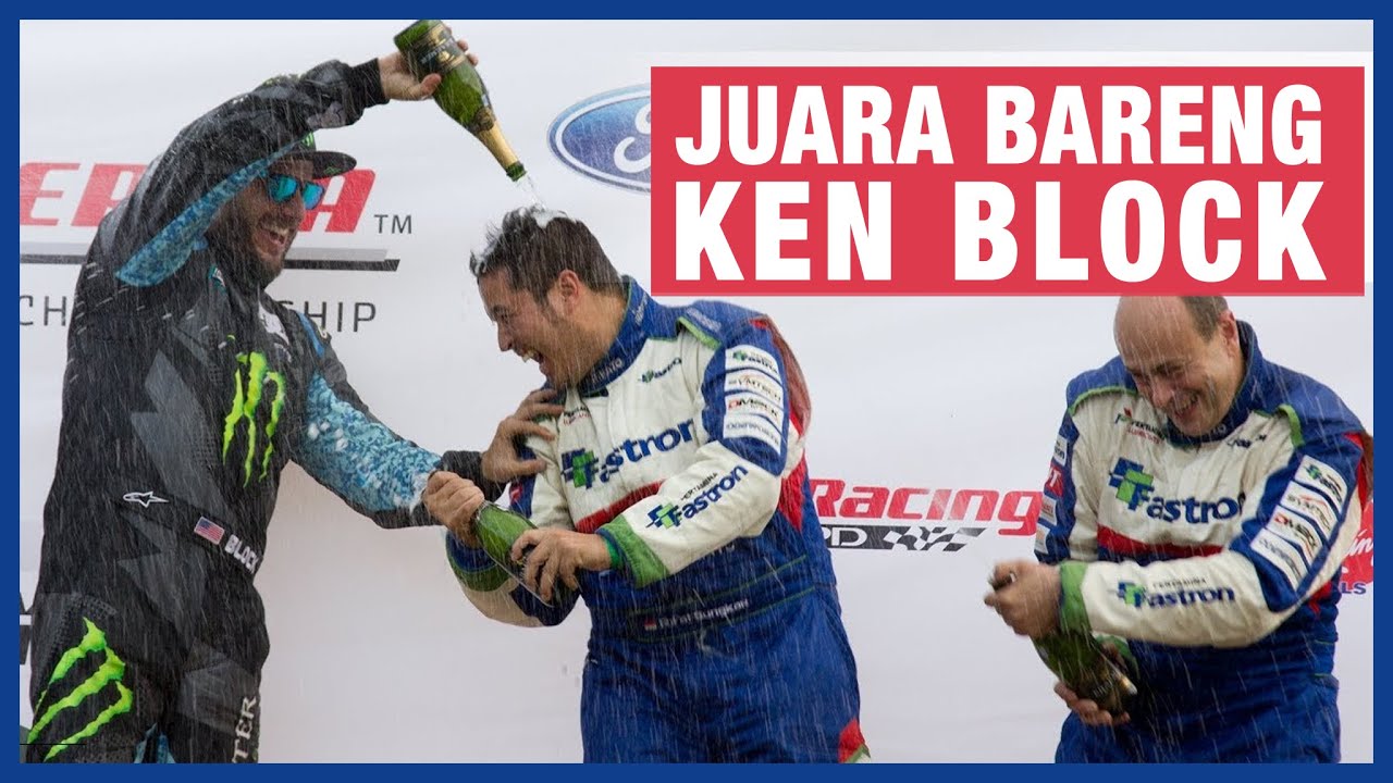 Rifat Sungkar Lawan Ken Block Di Rally America 2013 #throwback