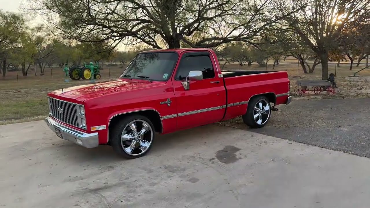 1986 Chevrolet C10 Silverado 5.3L V8 700R4 Automatic PS AC Power Front Didc Custom Interior 