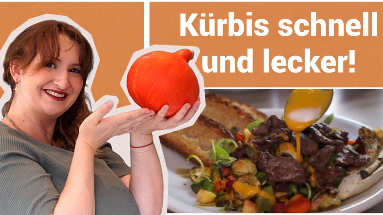 Drei schnelle Kürbis - Gerichte / Mittagessen mit Amanda