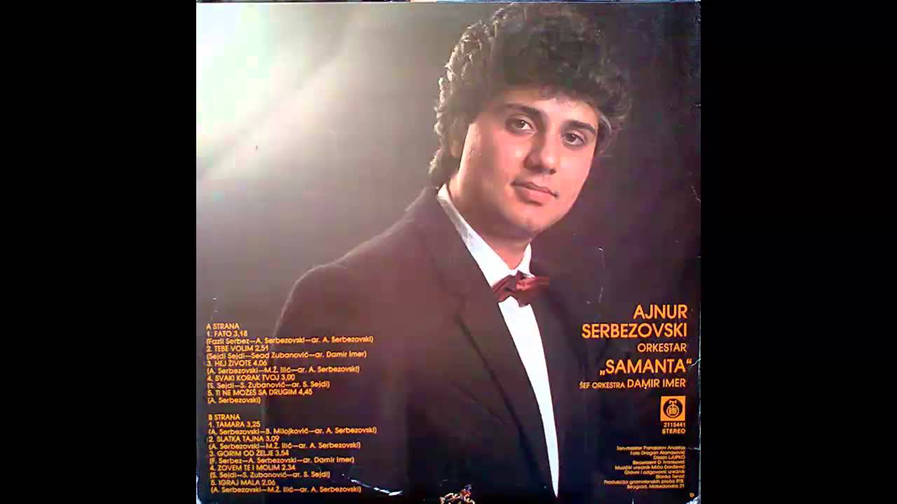 Ajnur Serbezovski - Tebe volim - (Audio 1987) HD