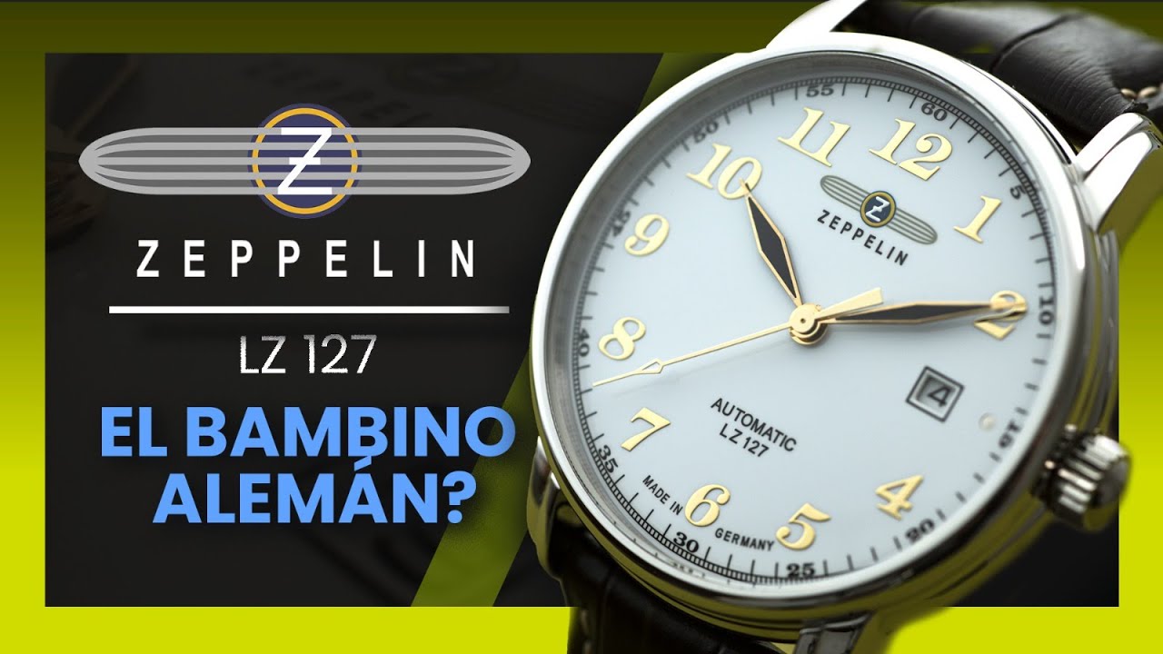 #15 Este Zeppelin ¿es rival para Orient?  - Zeppelin LZ127 Reloj automático elegante.