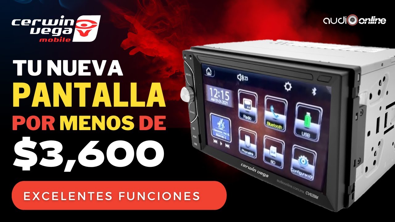 ✅ BUENA y BARATA ✅ Así es la pantalla CV62BM de Cerwin Vega