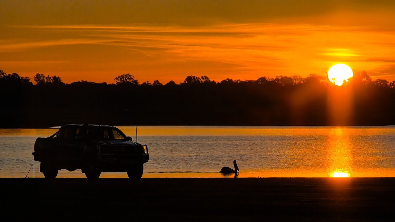 Fishing At Ebden, Lake Hume.