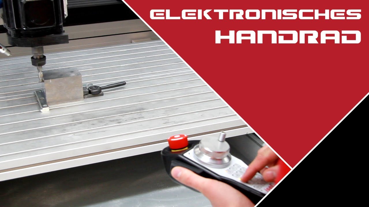 CNC-Maschinen Upgrade: Entdecke elektronische Handrad zum Teachen & manuellen Verfahren der Achsen