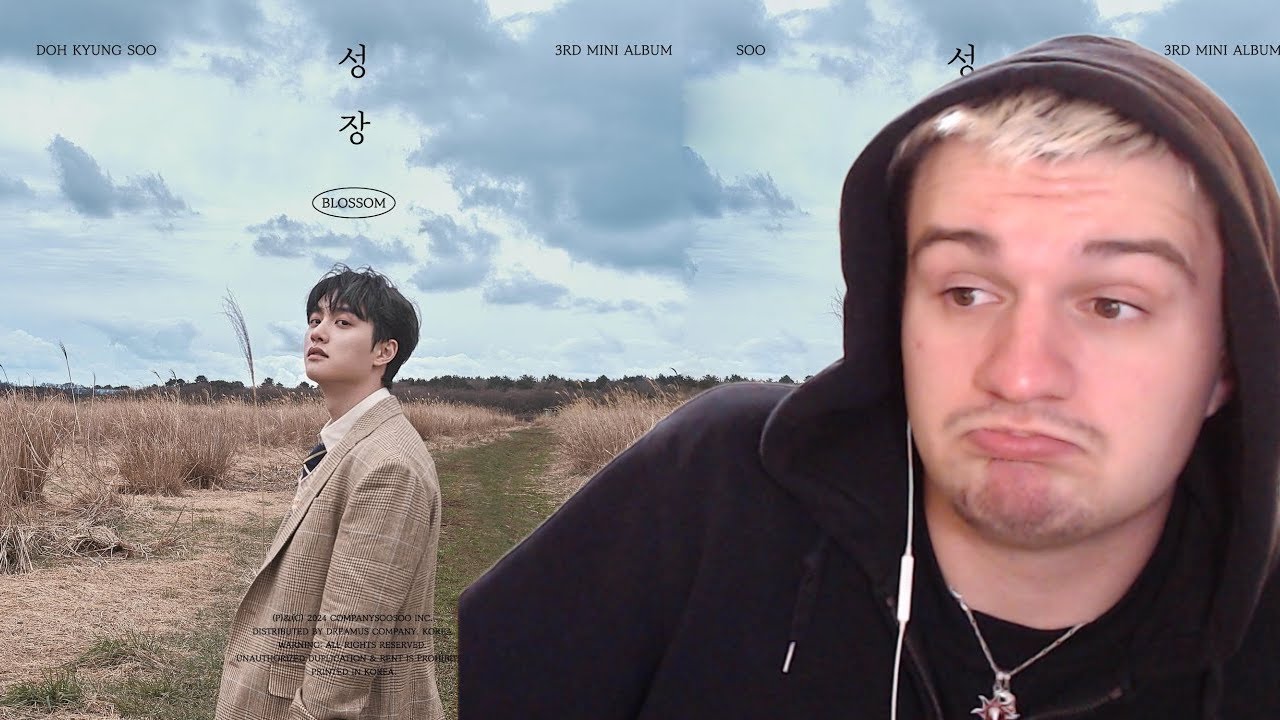 THE VOCAL GOAT! | D.O. - BLOSSOM (FULL ALBUM) | REACTION | Mars, Popcorn, About time, My Dear