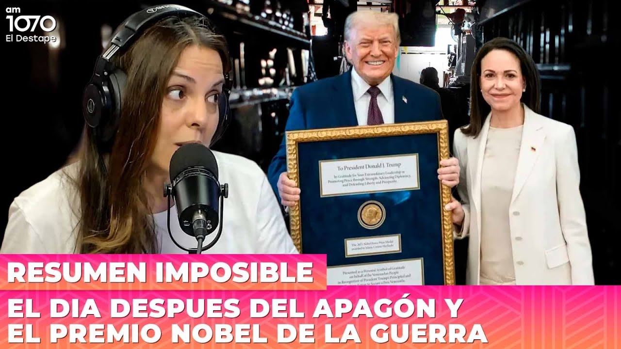 ⭕ EL DÍA DESPUÉS DEL APAGÓN y el Premio Nobel de la Guerra | Resumen Imposible