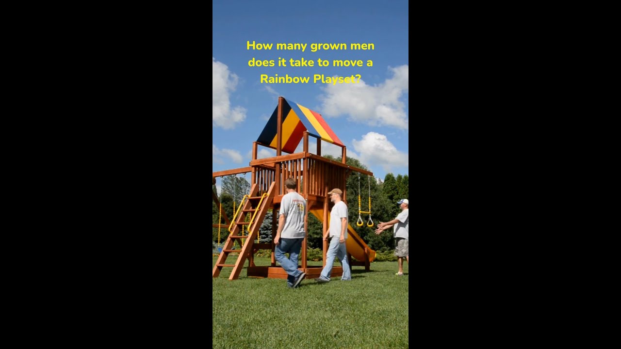 How To Move a Playset Once Assembled