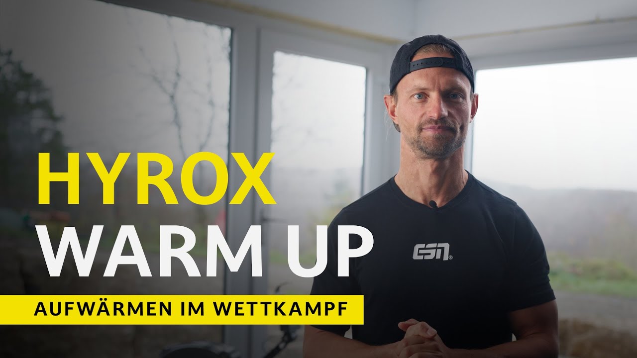 Warm up im Hyrox Event