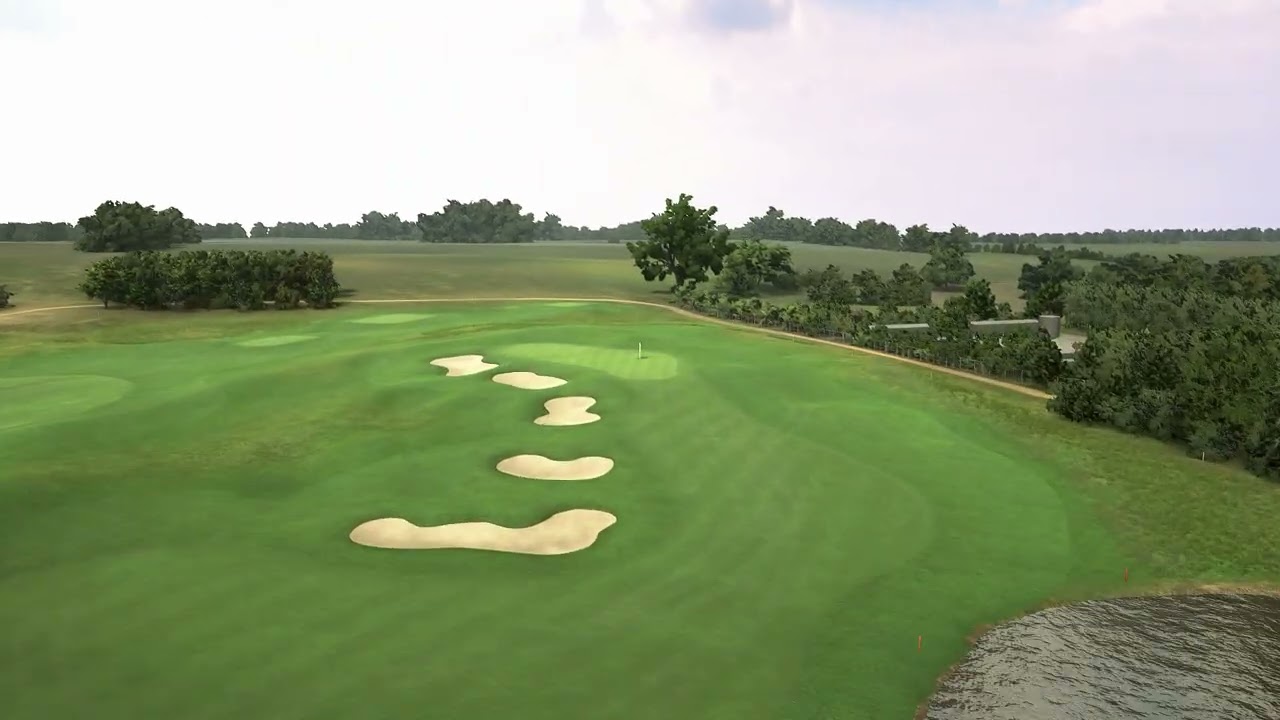 Hiller&oslash;d Golf Club - Hole 1 Trackman Virtual Indoor Golf Preview