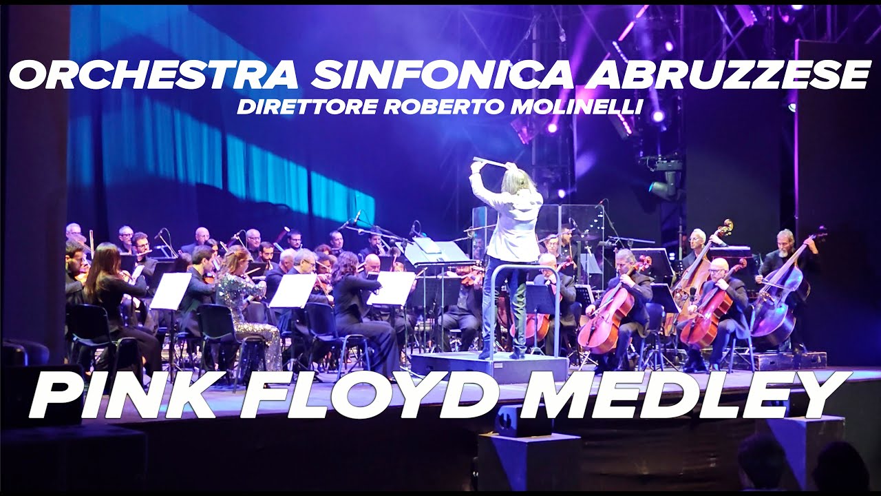 Orchestra Sinfonica Abruzzese plays Pink Floyd Medley (UNMISSABLE!) @pinkfloyd