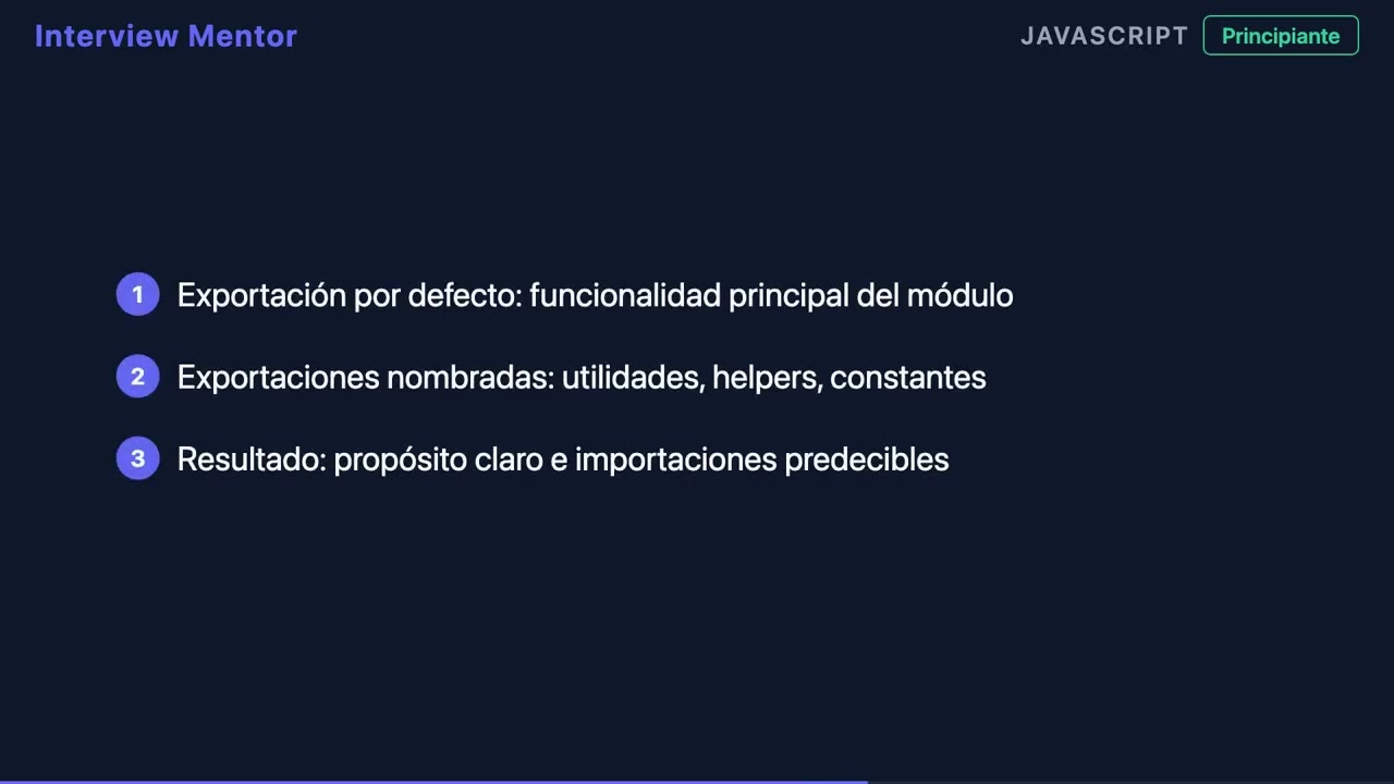 Exportaciones por Defecto vs Nombradas en JavaScript