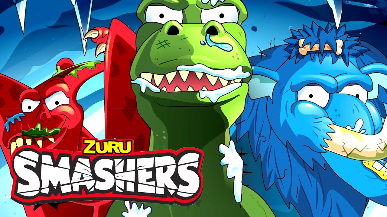 SMASHERS | Dino Ice Age | Series 3 Episode 1 | Cartoons for Kids! | ZURU
