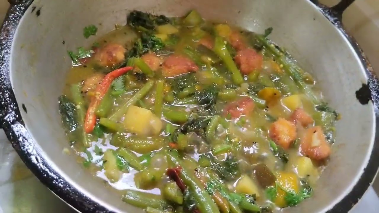 আজকে নতুন ধরনের তরকারি রান্না করে খেলাম