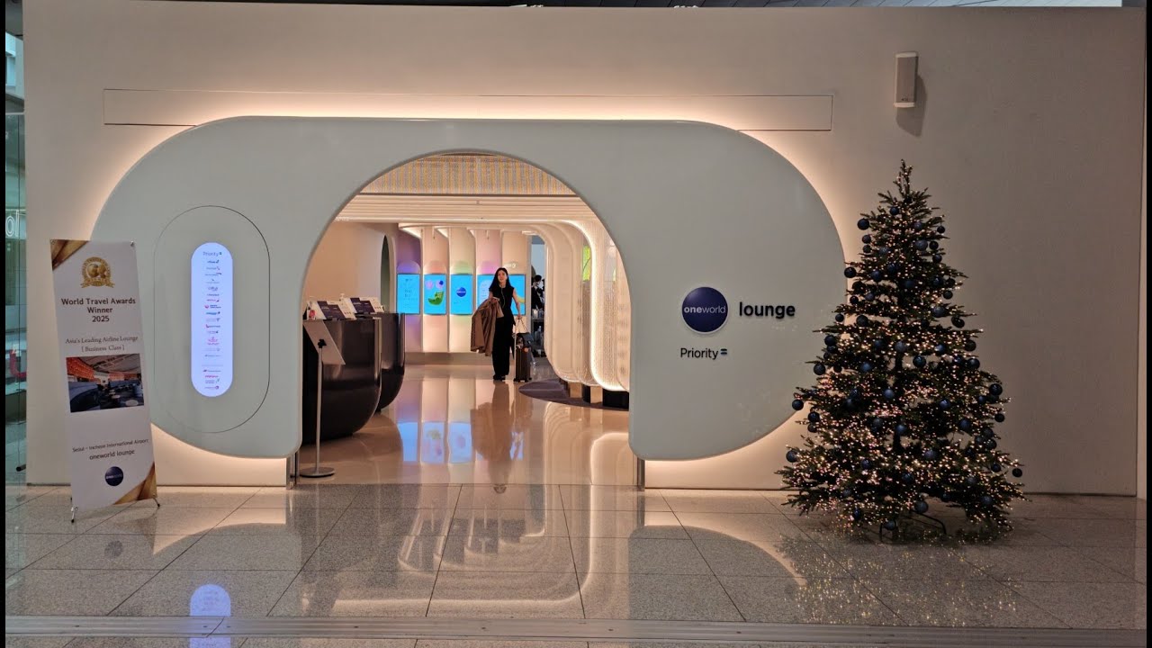 Korea 🇰🇷 | One World lounge Incheon Terminal 1 인천  仁川 , Incheon, South Korea