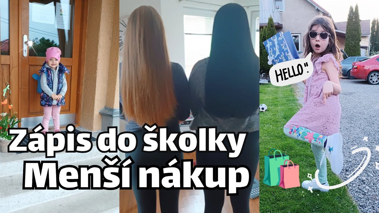 DENNÍ VLOG| Běžné dny doma | Zápis do školky| Nákup| Haul |