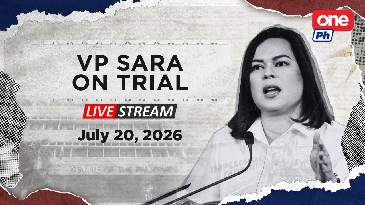 LIVE | Impeachment Hearing of VP Sara Duterte - Day 7 #VPSaraOnTrial (July 20, 2026)